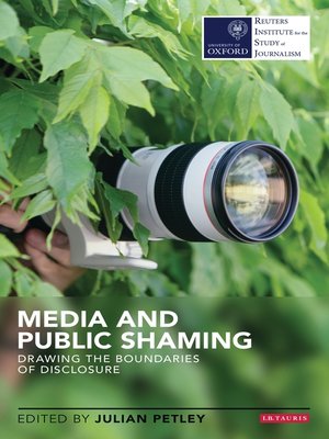 cover image of Media and Public Shaming